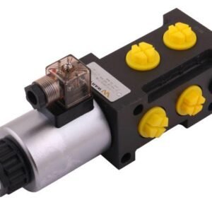 Dzielnik. zawór. elektrozawór kierunkowy elektromagnetyczny kontroli W-E12DVS6/2-80L G1/2" 12V 80L Waryński [W-E12DVS6/2-80L]