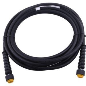 Przewód hydrauliczny myjka przedłużacz do gorącej wody (155 stopni) DN08 1SN L-5mb 220bar (do Karcher nakrętka-nakrętka) Waryński [W-MYJ08X1NN-5]