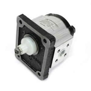 Pompa hydrauliczna zębata 2.5cm3 (grupa 1 - typ europejski) wałek 1:8 przyłącza gwintowane (obroty prawe) max.260 bar Waryński [W-PHAG1E025P]