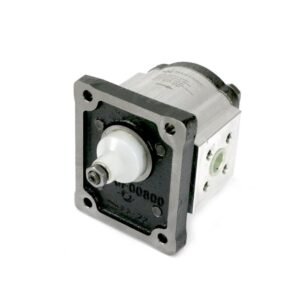 Pompa hydrauliczna zębata 3.8cm3 (grupa 1 - typ europejski) wałek 1:8 przyłącza gwintowane (obroty prawe) max.260 bar Waryński [W-PHAG1E038P]