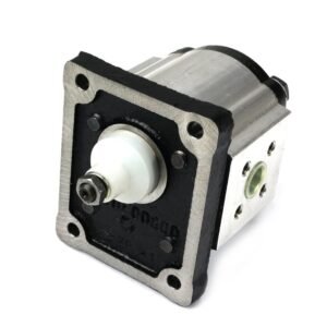 Pompa hydrauliczna zębata 4.7cm3 (grupa 1 - typ europejski) wałek 1:8 przyłącza gwintowane (obroty prawe) max.240 bar Waryński [W-PHAG1E047P]