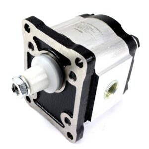 Pompa hydrauliczna zębata 4.0cm3 (grupa 2 - typ europejski) wałek 1:8 przyłącza gwintowane (obroty prawe) max.260 bar Waryński [W-PHAG2E04P]