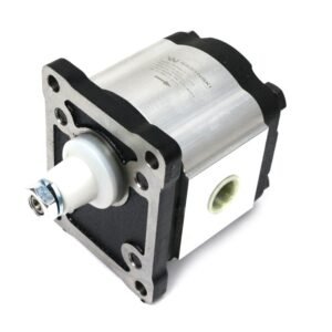 Pompa hydrauliczna zębata 11.0cm3 (grupa 2 - typ europejski) wałek 1:8 przyłącza gwintowane 1/2"-3/4" (obroty prawe) max.260 bar Waryński [W-PHAG2E11P2]