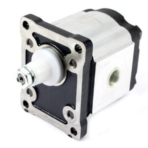 Pompa hydrauliczna zębata 11.0cm3 (grupa 2 - typ europejski) wałek 1:8 przyłącza gwintowane (obroty prawe) max.260 bar Waryński [W-PHAG2E11P]