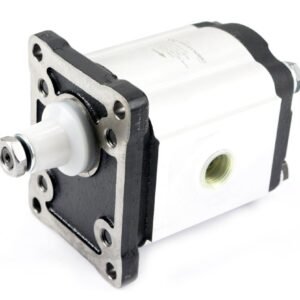 Pompa hydrauliczna zębata 22.0cm3 (grupa 2 - typ europejski) wałek 1:8 przyłącza gwintowane (obroty prawe) max.200 bar Waryński [W-PHAG2E22P]