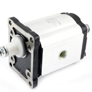 Pompa hydrauliczna zębata 28.0cm3 (grupa 2 - typ europejski) wałek 1:8 przyłącza gwintowane (obroty prawe) max.160 bar Waryński [W-PHAG2E28P]