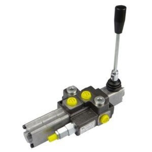 Rozdzielacz hydrauliczny 1-sekcyjny max przepływ 40L  z sekcją pływającą Waryński [W-ROZ40L/1X1P]