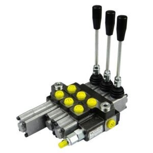 Rozdzielacz hydrauliczny 3-sekcyjny max przepływ 40L 1-sekcja pływająca  Waryński [W-ROZ40L/3X1P]