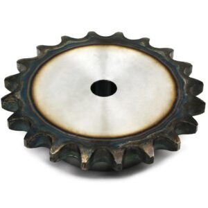 Koło zębate hartowane z kołnierzem 06B-1 (R1 3/8) Z-50 Waryński [W-S06B1-50]