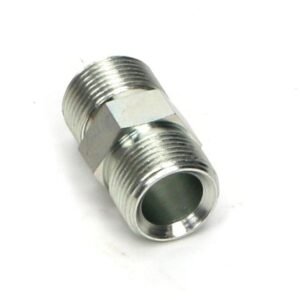 Zlaczka prosta M22x1.5 (pasuje do Karcher) do laczenia wezy cisnieniowych Warynski ( sprzedawane po 5 ) [W-XG-22KAR]