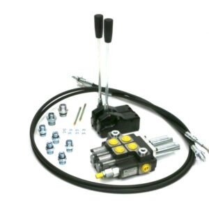 Zestaw: Rozdzielacz 2-sek. + Dźwignie do sterowania + Szpilki łączeniowe + Elementy złączne + Linki na widełki 1500mm Waryński [W-ZES-DZ1500WR2]