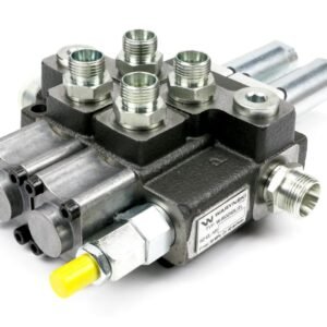 Zestaw: Rozdzielacz 2-sekcyjny na linki + Elementy złączne  Waryński [W-ZES-R2LE]