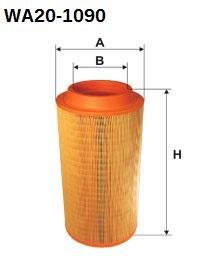 Wkład filtra powietrza WA20-1090 Sędziszów [WA20-1090]