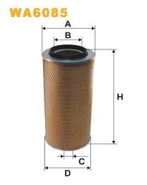 Filtr Powietrza WA6085 Wix [WA6085]