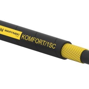 Wąż hydrauliczny do zakuwania Komfort SC DN12 1-oplotowy 160 Bar Waryński (sprzedawany po 25m) [WAZ12SC1W25]