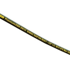 Wąż hydrauliczny do zakuwania DN12 2-oplotowy 275 Bar Waryński (sprzedawany po 25m) [WAZ12SN2W25]