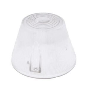 Klosz lampy obrysowej biały wysoki D-47/D-50 Przyczepa [WE93K]
