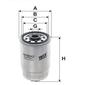 Filtr Paliwa WF8042 Wix [WF8042]