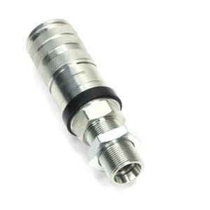 Szybkozłącze hydrauliczne zrywalne seria WIA3CV (3CFPV) 68 l/min gniazdo long M26x1.5 18L  gwint zewnętrzny LONG EURO PUSH-PULL (ISO 7241-A) Waryński [WIA3CVM26ZL]