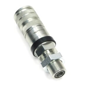 Szybkozłącze hydrauliczne zrywalne seria WIA3CV (3CFPV) 68 l/min gniazdo long 1" ORFS gwint zewnętrzny EURO PUSH-PULL (ISO 7241-A) Waryński [WIA3CVUNS1ZL]