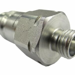 Szybkozłącze hydrauliczne wtyczka M14x1.5 gwint zewnętrzny EURO (9100814W) (ISO 7241-A) Waryński [WIAM14SZ]