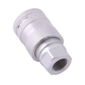 Szybkozłącze hydrauliczne gniazdo M18x1.5 gwint wewnętrzny EURO PUSH-PULL (ISO 7241-A) Waryński [WIAM18MW-PP]