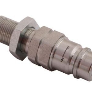 Szybkozłącze hydrauliczne wtyczka long M20x1.5 gwint zewnętrzny EURO (ISO 7241-A) Waryński [WIAM20SZL]