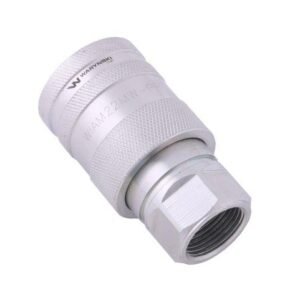 Szybkozłącze hydrauliczne gniazdo M22x1.5 gwint wewnętrzny EURO PUSH-PULL (ISO 7241-A) Waryński [WIAM22MW-PP]