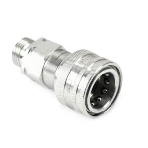 Szybkozłącze hydrauliczne gniazdo G1/2"BSP gwint zewnętrzny EURO ISO 7241-A Waryński [WIAR12MZ]