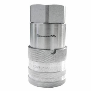 Szybkozłącze hydrauliczne suchoodcinające gniazdo G1/4"BSP gwint wewnętrzny ISO16028 Waryński [WIFR14MW]