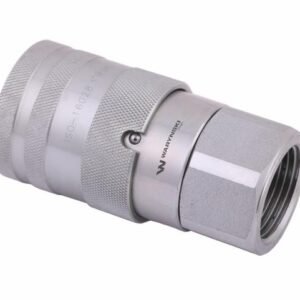 Szybkozłącze hydrauliczne suchoodcinające (rozmiar 3/4) gniazdo G1"BSP gwint wewnętrzny ISO16028 Waryński [WIFR34MW1]