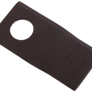 Nóż. nożyk kosiarka lewy 100x48x3mm otwór 23 zastosowanie T683L Mortl WARYŃSKI ( sprzedawane po 25 ) [WKR100X48X3L/1]