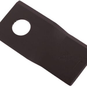 Nóż. nożyk kosiarka lewy 100x48x3mm otwór 19 zastosowanie 570419 Niemeyer WARYŃSKI ( sprzedawane po 25 ) [WKR100X48X3L/2]