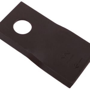 Nóż. nożyk kosiarka prawy 100x48x3mm otwór 19 zastosowanie 570418 Niemeyer WARYŃSKI ( sprzedawane po 25 ) [WKR100X48X3P/2]