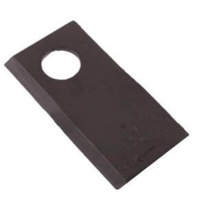 Nóż. nożyk kosiarka prawy 100X50X4mm otwór 21 zastosowanie RS100 Samasz WARYŃSKI ( sprzedawane po 25 ) [WKR100X50X4P]