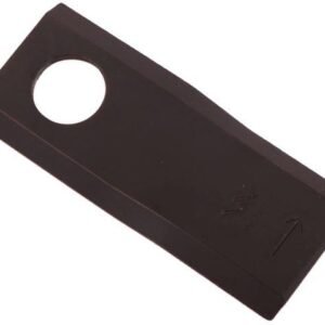 Nóż. nożyk kosiarka lewy 107x46x4mm otwór 21 WARYŃSKI ( sprzedawane po 25 ) [WKR107X46X4L]