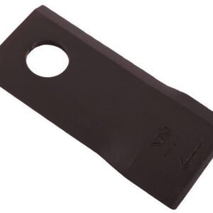 Nóż. nożyk kosiarka prawy 107x50x4mm otwór 19 zastosowanie 570684 Niemeyerl WARYŃSKI ( sprzedawane po 25 ) [WKR107X48X4P]