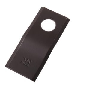 Nóż. nożyk kosiarka gięty 108x46x3mm otwór 21 zastosowanie CM120-108 PZ WARYŃSKI ( sprzedawane po 25 ) [WKR108X46X3/1]