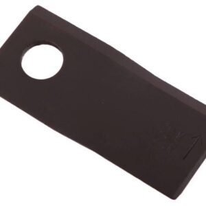 Nóż. nożyk kosiarka lewy 108x47x4mm otwór 19 zastosowanie 1434985 Pottinger WARYŃSKI ( sprzedawane po 25 ) [WKR108X47X4L]