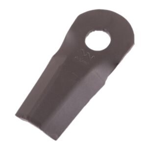 Nóż. nożyk kosiarka gięty 112x50x4mm otwór 18.5x20.5 zastosowanie 5684000 Kuhn WARYŃSKI ( sprzedawane po 25 ) [WKR112X50X4]