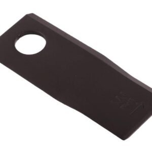 Nóż. nożyk kosiarka lewy 120x49x4mm otwór 21 zastosowanie 434975 Pottinger WARYŃSKI ( sprzedawane po 25 ) [WKR120X49X4L]