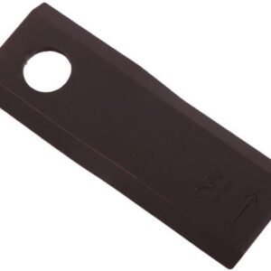 Nóż. nożyk kosiarka lewy 122x46x4mm otwór 18.25 zastosowanie 56451200 Kuhn WARYŃSKI ( sprzedawane po 25 ) [WKR122X46X4L]