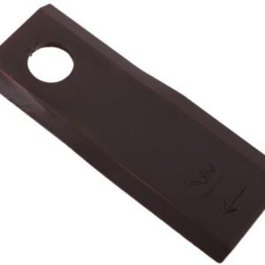 Nóż. nożyk kosiarka prawy 122x46x4mm otwór 18.25 zastosowanie 56451300 Kuhn WARYŃSKI ( sprzedawane po 25 ) [WKR122X46X4P]