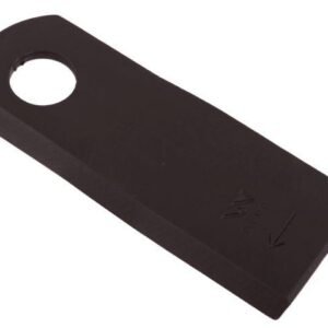 Nóż. nożyk kosiarka prawy 129.5x48x4mm otwór 21.2 zastosowanie 129MER Marangon WARYŃSKI ( sprzedawane po 25 ) [WKR129.5X48X4P]