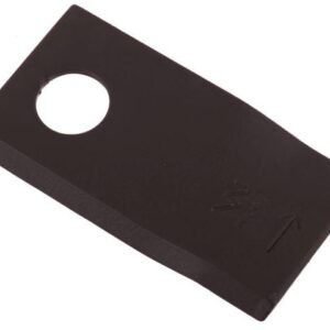 Nóż. nożyk kosiarka lewy 94x48x4mm otwór 19 zastosowanie TF-71 Kverneland Taarup WARYŃSKI ( sprzedawane po 25 ) [WKR94X48X3L/1]