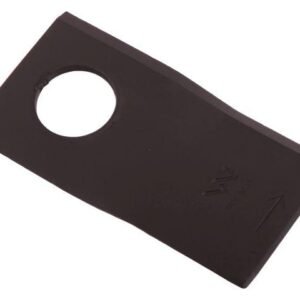 Nóż. nożyk kosiarka lewy 94x48x3mm otwór 23 zastosowanie T673L Mortl WARYŃSKI ( sprzedawane po 25 ) [WKR94X48X3L/2]