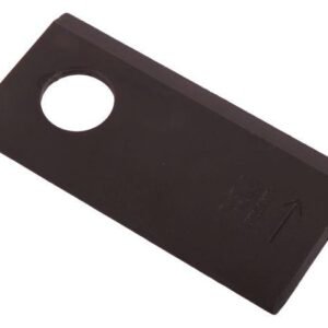 Nóż. nożyk kosiarka lewy 96X48x4mm otwór 19 zastosowanie 16503658 Deutz-Fahr WARYŃSKI ( sprzedawane po 25 ) [WKR96X48X4L/2]