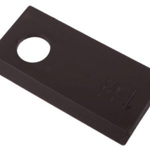 Nóż. nożyk kosiarka prawy 96X48X4mm otwór 19 zastosowanie 16503460 Deutz-Fahr WARYŃSKI ( sprzedawane po 25 ) [WKR96X48X4P/2]