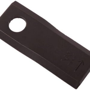 Nóż. nożyk kosiarka lewy 98x40x4mm otwór 16.2 zastosowanie DM-303 Claas WARYŃSKI ( sprzedawane po 25 ) [WKR98X40X4L]
