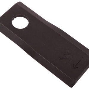 Nóż. nożyk kosiarka prawy 98x40x4mm otwór 16.2 zastosowanie DM-305 Claas WARYŃSKI ( sprzedawane po 25 ) [WKR98X40X4P]